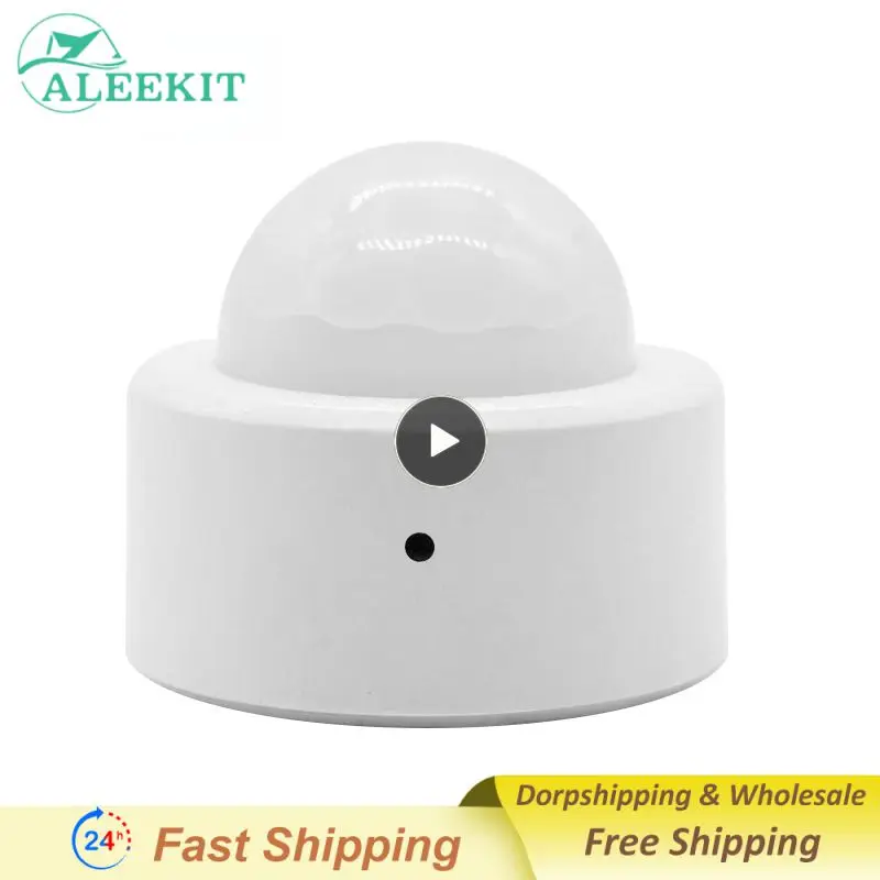 

1~8PCS Tuya Zigbee PIR Motion Sensor Human Motion Sensor Smart Home Security Detector Smart Life Control Works With Alexa Google
