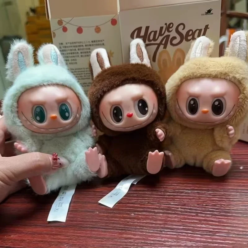 Копия логотипа монстра серии Labubu2 искусственные фигурки аниме игрушки хобби