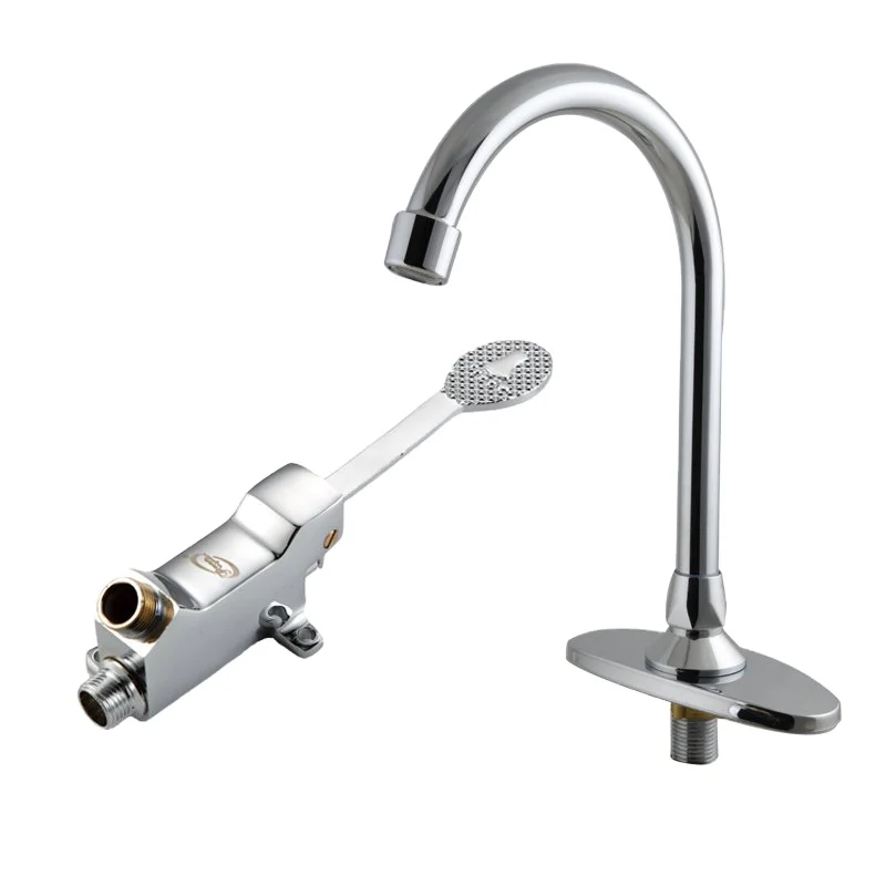 

Hospital Hotel Pedal Water Bathroom Basin Faucet, Switch Control By Foot Pedal wash bassin tap ,school public toilet foot water