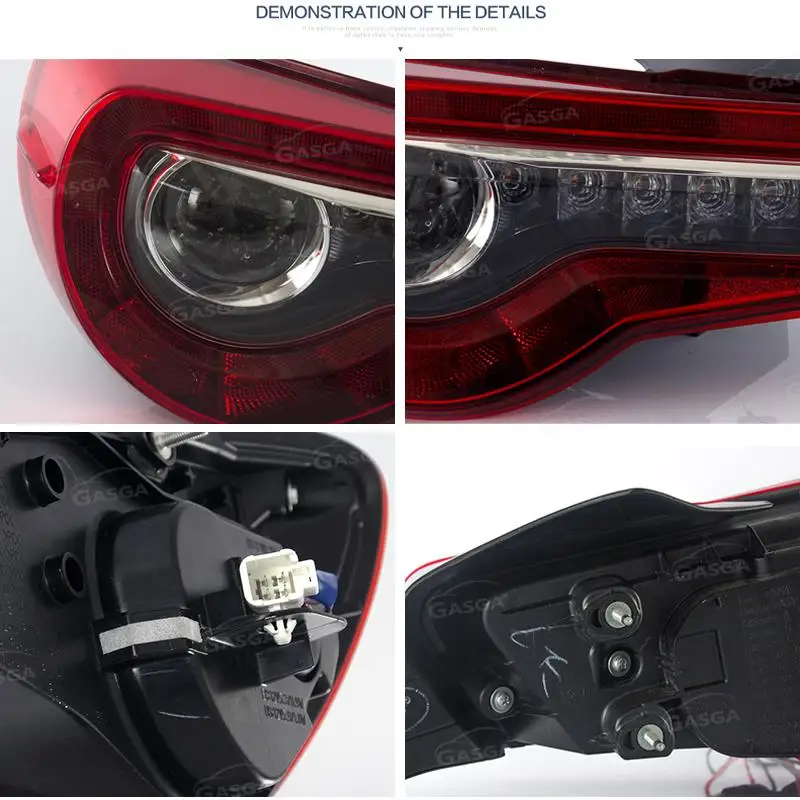 Фото Задние фонари в сборе для Toyota 86 GT Subaru BRZ/Scion FR-S 2012-2020 DRL последовательный указатель поворота задний фонарь автоаксессуары №2