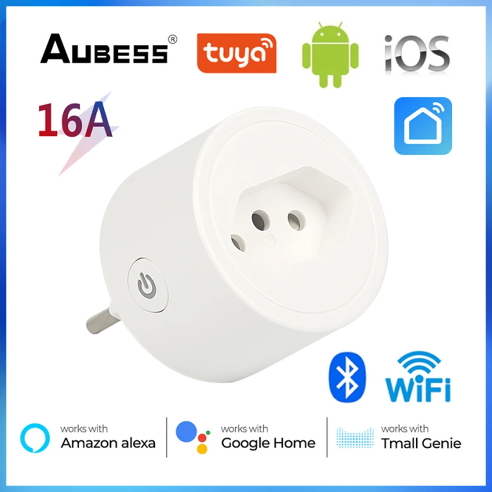 

Беспроводная смарт-розетка с поддержкой Wi-Fi, 16 А