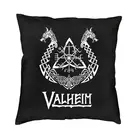 Наволочка в скандинавском стиле с изображением сандбокса