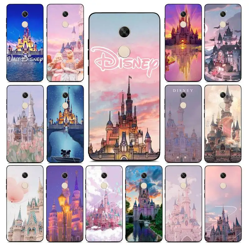 

Disney Castle Phone Case for Redmi Note 8 7 9 4 6 pro max T X 5A 3 10 lite pro