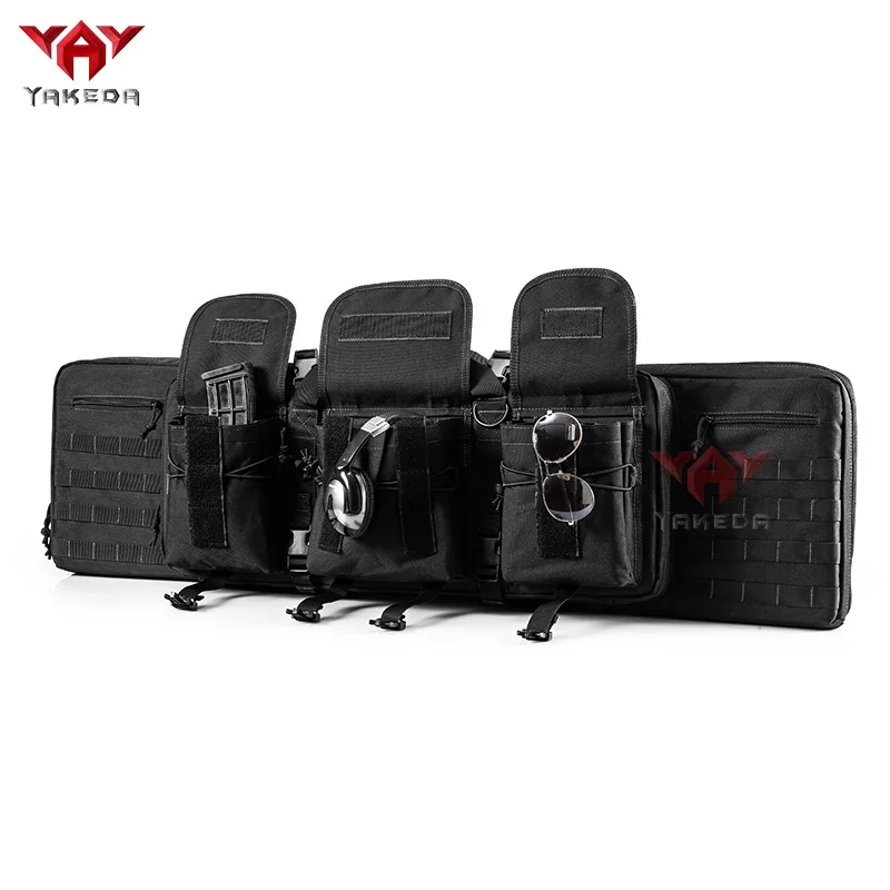 

Yakeda 36" Tactical Hunting Military Gun Bag Army Rifle Bag Waterproof Molle System Airsoft Accessories Camping Fishing