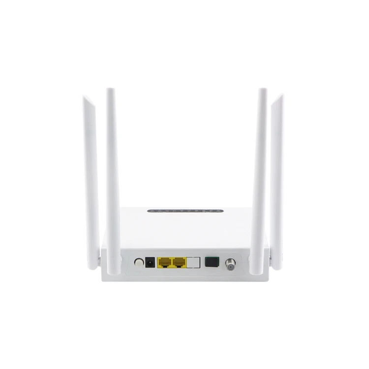 

UT-King Red de Fibra Optica GEPON ONU XP6281 With 2.4G&5.8G Wifi Dual ONU 2GE CATV XPON ONU