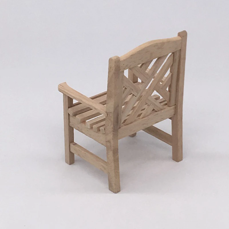 1/12 миниатюрная мебель для кукольного домика неокрашенное украшение сада