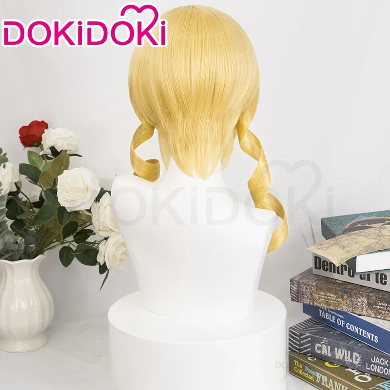 В НАЛИЧИИ Tomoee Mamii Wig Аниме Косплей Парик DokiDoki Женский Длинный Желтый Бесплатная