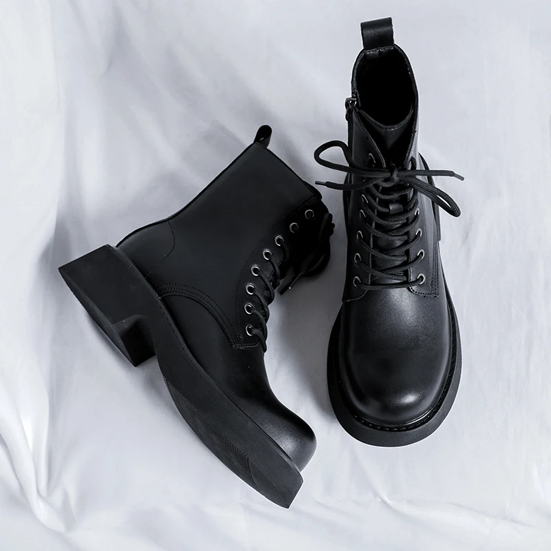 Роскошные брендовые Ботинки Челси высокого качества 2023 Кожаные Классические