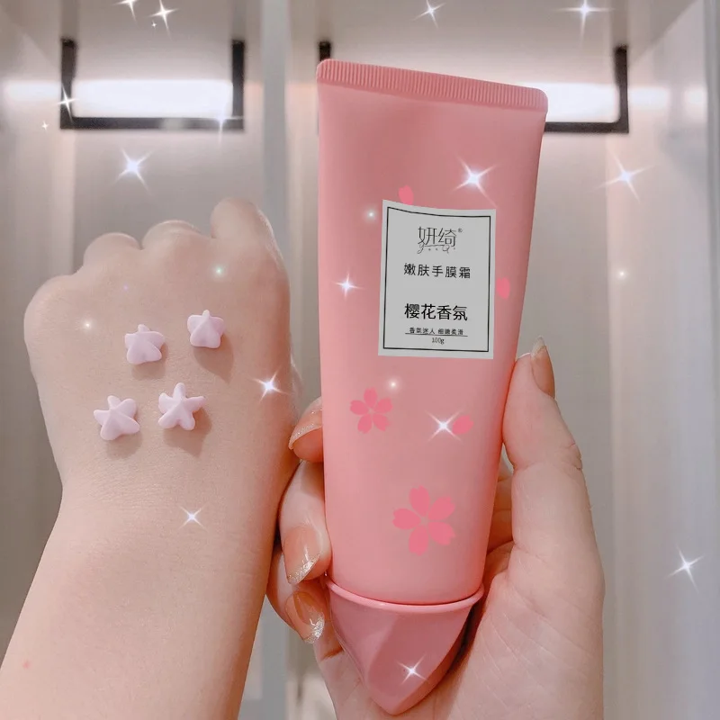 

Super 100g Sakura Hand Cream Moisturizing Anti-chapping Repair Soften Skin Whitening Hand Cream Winter Anti-crack Skin Care