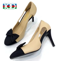 the most charei100 sandals style french chardio business womens shoes is 8 5cm high heel pointed head metallic paint a class s