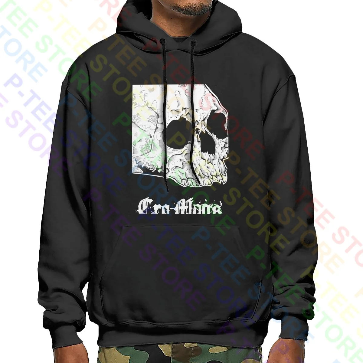 Толстовка с капюшоном в стиле панк-рок |