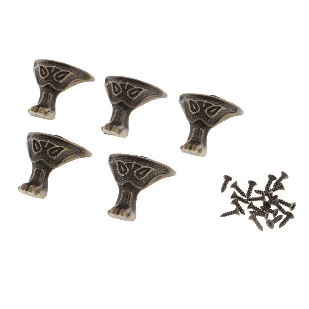 5 шт. винты из сплава ножки для мебели шкаф ювелирные изделия сундук диван стол