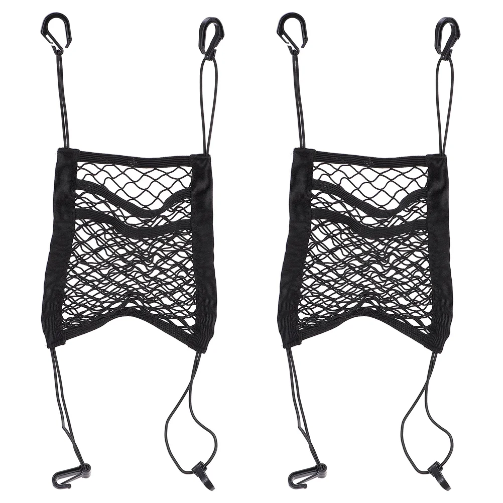 

2pcs Elastic Sturdy Practical Net Bag Net Pocke Organizer