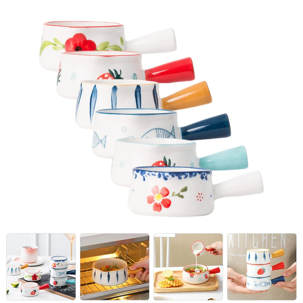 

Pitcherceramic Creamer Cup Bowl Coffee Sauce Bowls Container Honey Espresso Mini Dispenser Syrup Frothing Serving Seasoning