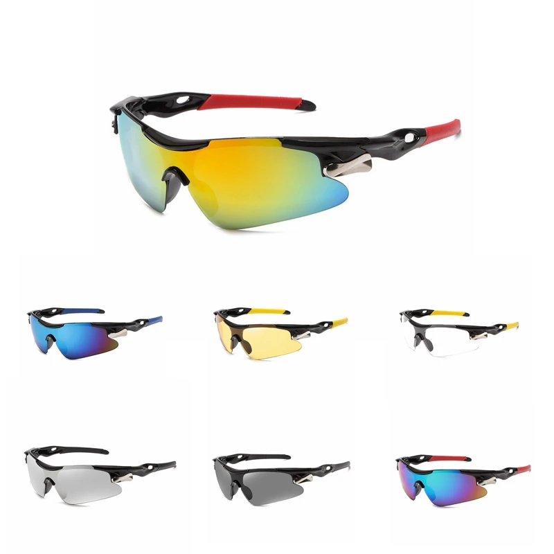 

Мужские очки ночного видения пылезащитные очки для езды на велосипеде эллиптические очки многофункциональные солнцезащитные очки для вож...