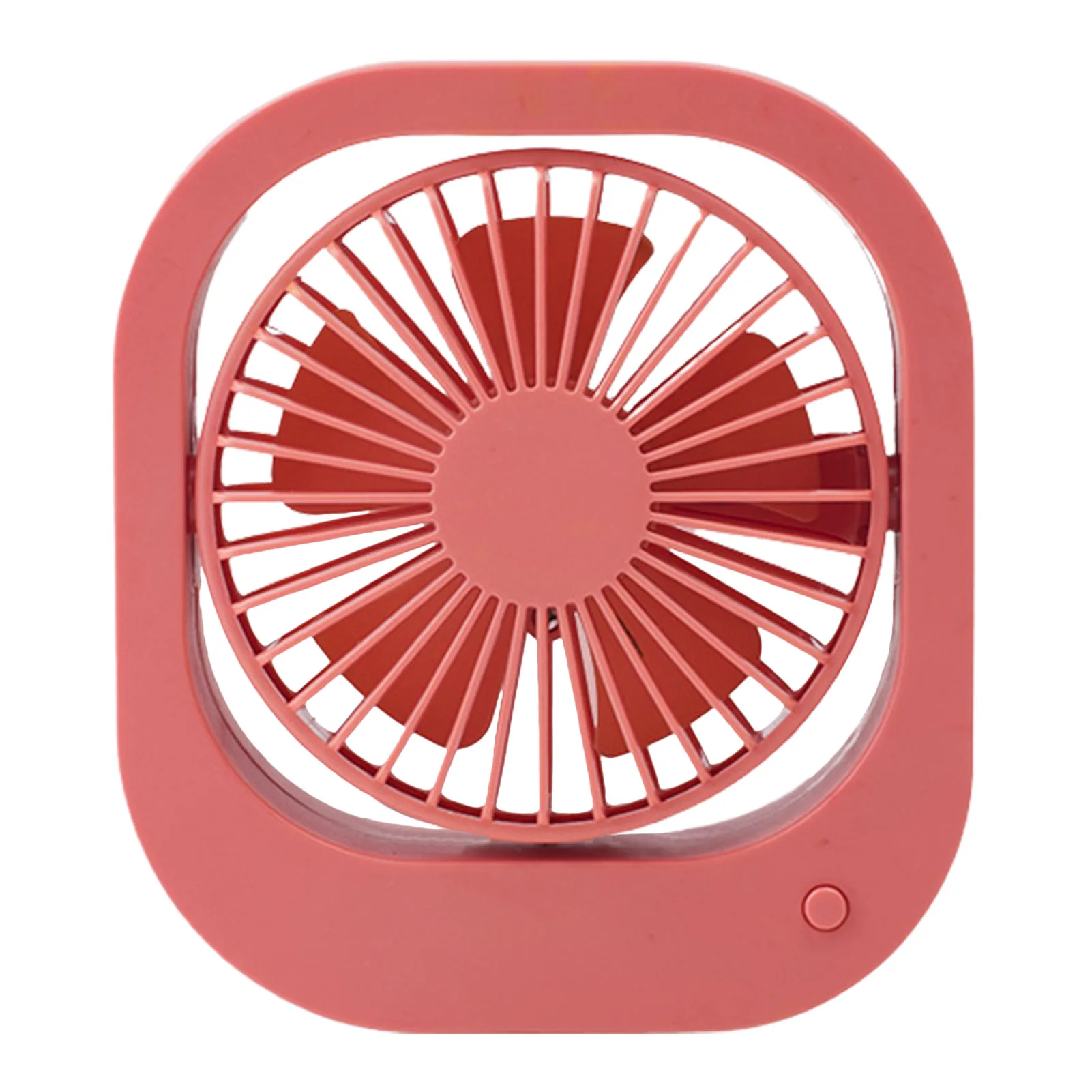 

Portable Usb Rechargeable Fan Mini Desktop Fan 180 Degree 2-speed With Strong Wind Quiet Rotating Fan For Home Bedroom