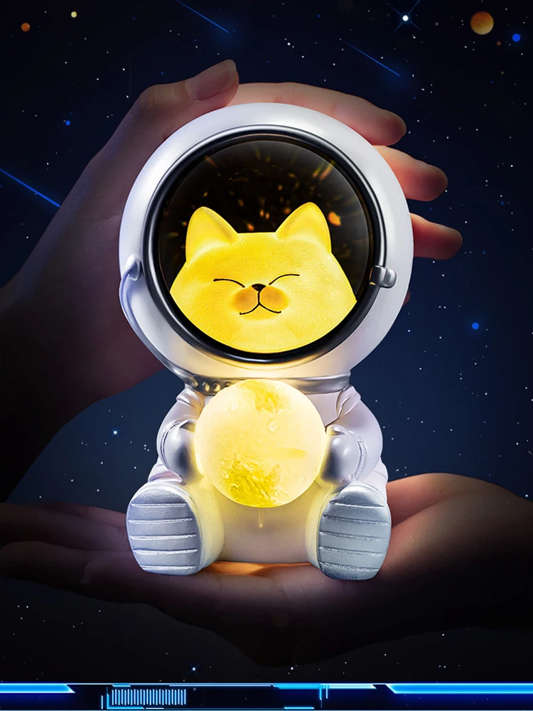 Ночник USB в виде астронавта светодиодный ночник с зарядкой галактика-хранитель