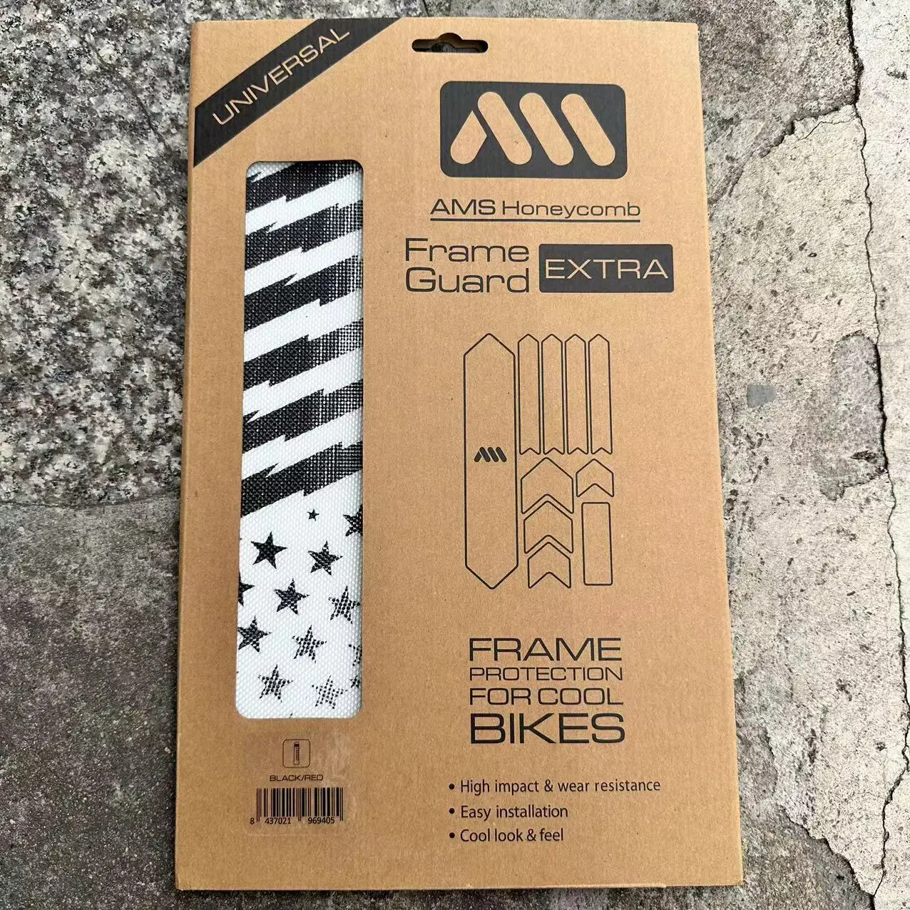 AMS Guard Съемная наклейка Дорожный велосипед Пастер Защитная крышка 3D MTB горный