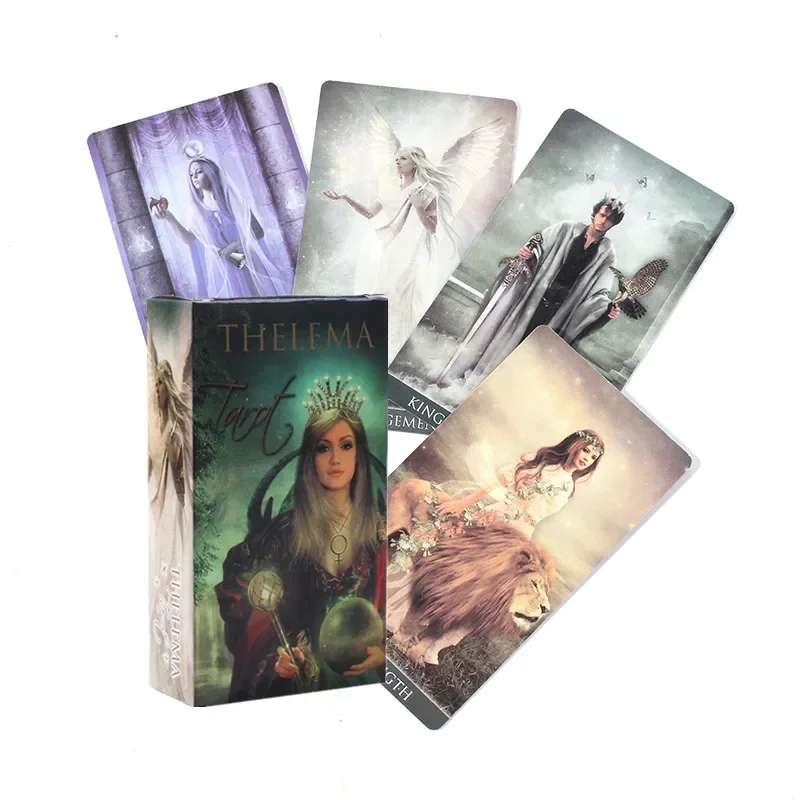 Thelema Tarot настольная игра для семейной ранней игры с PDF руководством развлечения