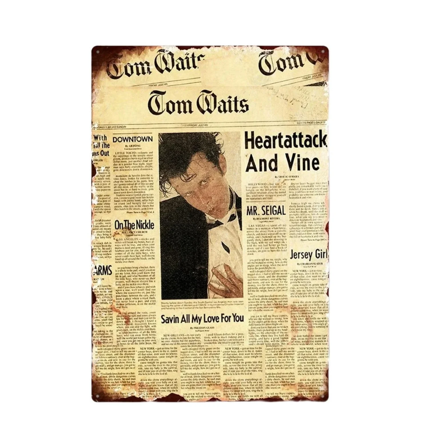 Винтажные металлические оловянные знаки настенные художественные постеры в