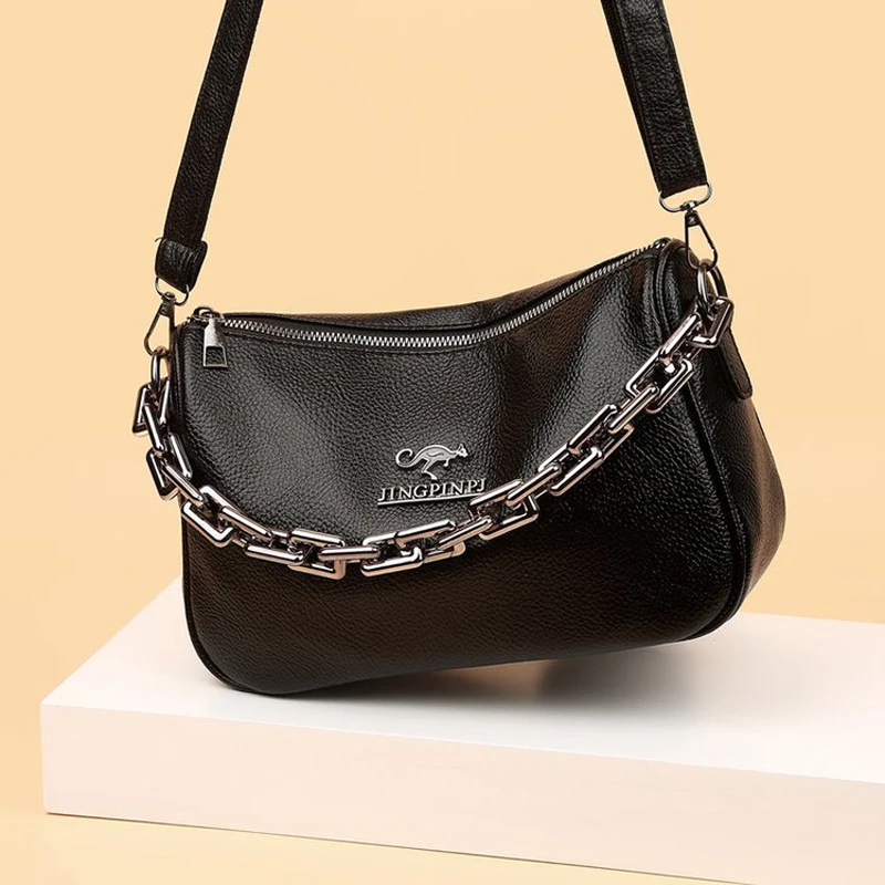 

Crossbody shoulderbag Multi-pocket Messenger handbag Pu Leather Female Tote bags Women Bag Ladies Hand bag Luxury Shoulder Bag