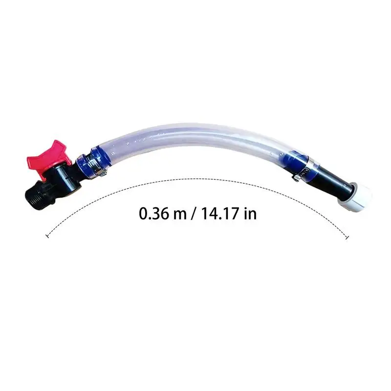Racing Oil Filler Hose With Switch 14 Inch Fuels Filling Pipe Soft For Petrol Tank |