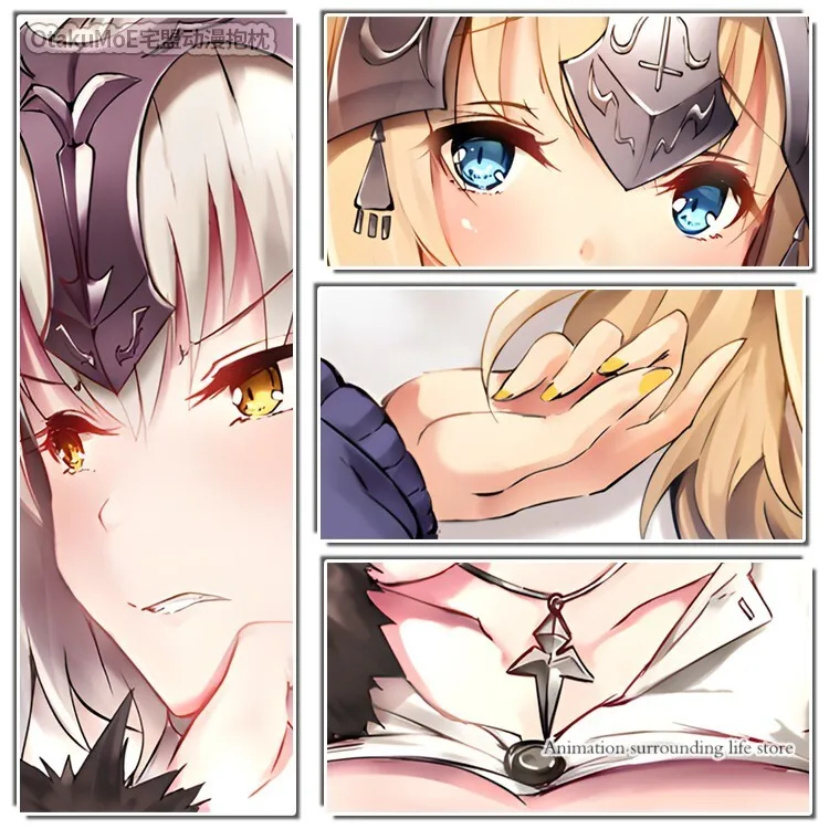 Жанны Arc Alter Ruler Dakimakura FGO Fate Grand Order Game Наволочка для обнимания тела всего Домашнее