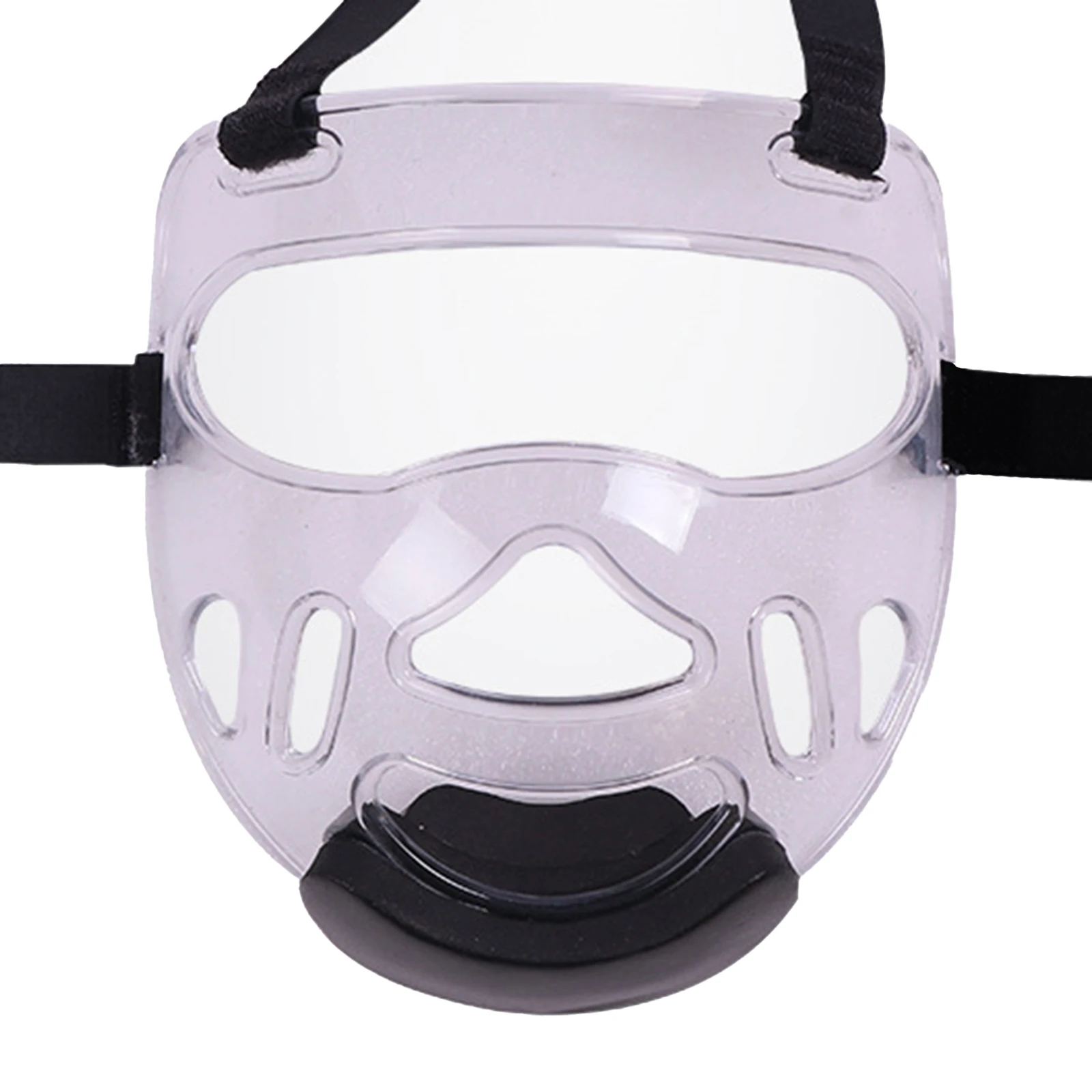 

1pc Boxing Face Shield Transparent Taekwondo Protective Detachable Headgear Martial Arts Durable Mask Sanda Karate Equipment