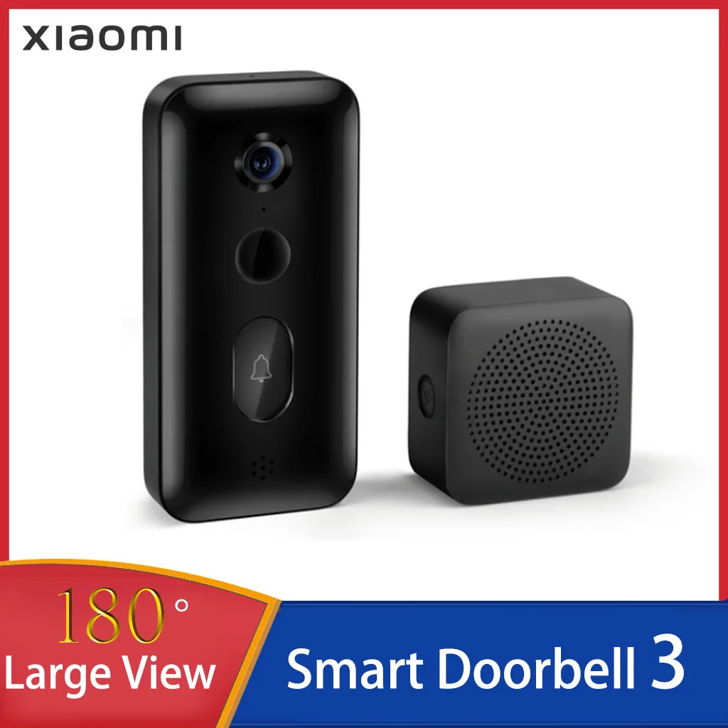 

Xiaomi Smart Doorbell 3 Generation Mijia Video Doorbell HD Night Vision Long Battery Life Real-time View Camera Chinese version