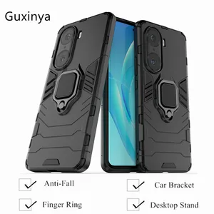 Phone Case Honor 60 Pro Case Luxury Armor Magnetic Ring Back Cover Honor 60 Pro Funda Honor 60 Pro K in Pakistan