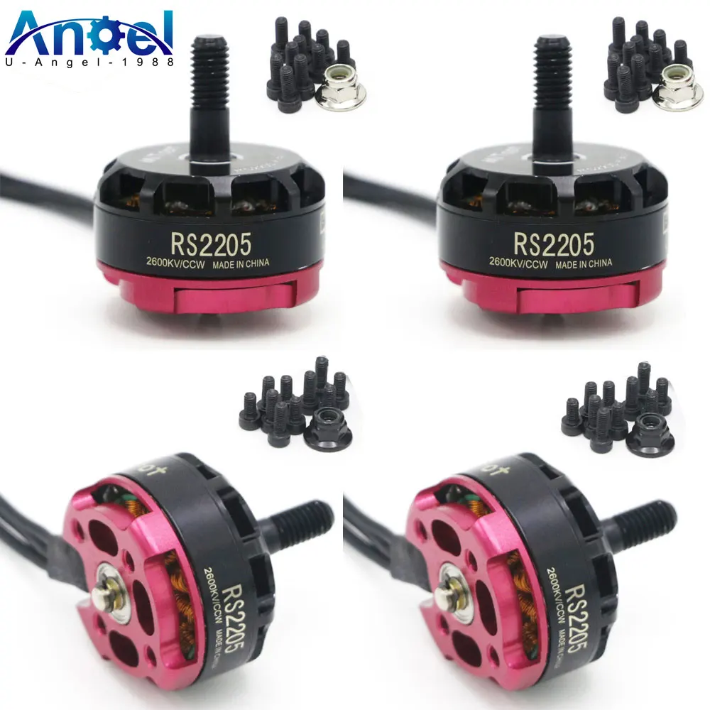 

1 / 2 / 4pcs Mitoot RS2205 2300KV 2600KV Brushless Motor CW CCW for Rc QAV200 210 250 FPV Quad Racing QAV R180 220 260
