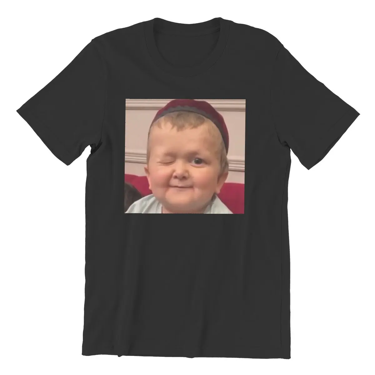 

Hasbulla Magomedov Smile T Shirt Men 100% Cotton Fashion T-Shirt Crew Neck Cute Midget Fight Tees Short Sleeve Clothes Adult