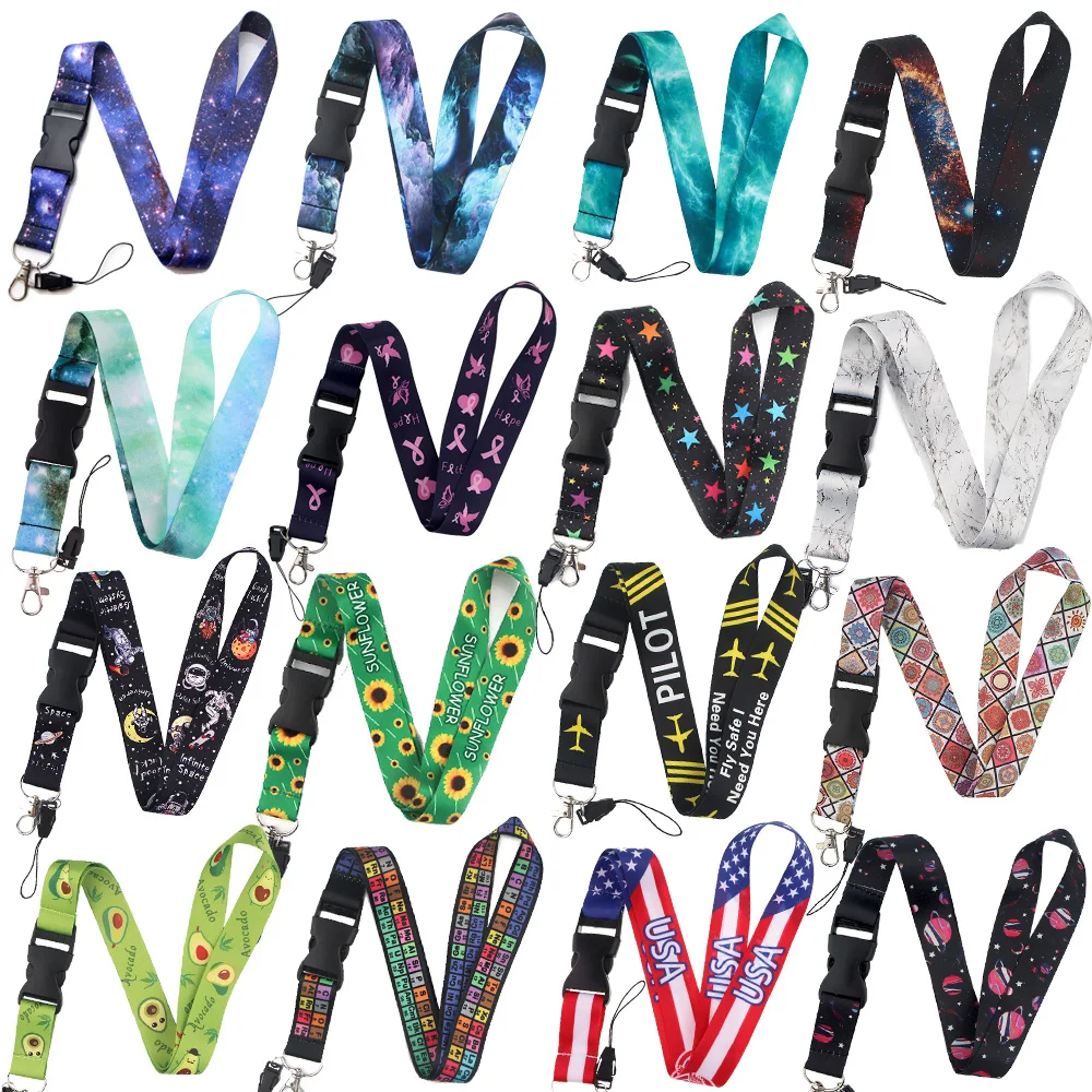 

Модные Звездные ярлыки KKZ405, ремешок на шею, пряжка, шнурок для ключей, удостоверения личности, прохождения карты, телефона в тренажерном зал...