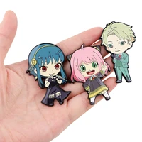 japanese anime spy%c3%97family enamel pins cute character brooch clothes backpack lapel badges fashion jewelry accessories gifts