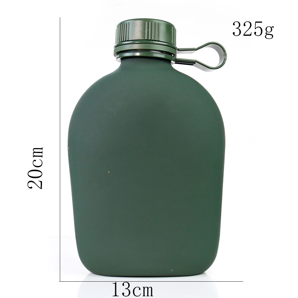 Камуфляжная Военная бутылка для воды объемом 1 л, уличный спортивный .