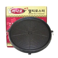 non stick grill square round grill pan bbq tool maifan stone square grill pan black bbq accessories 1 piece