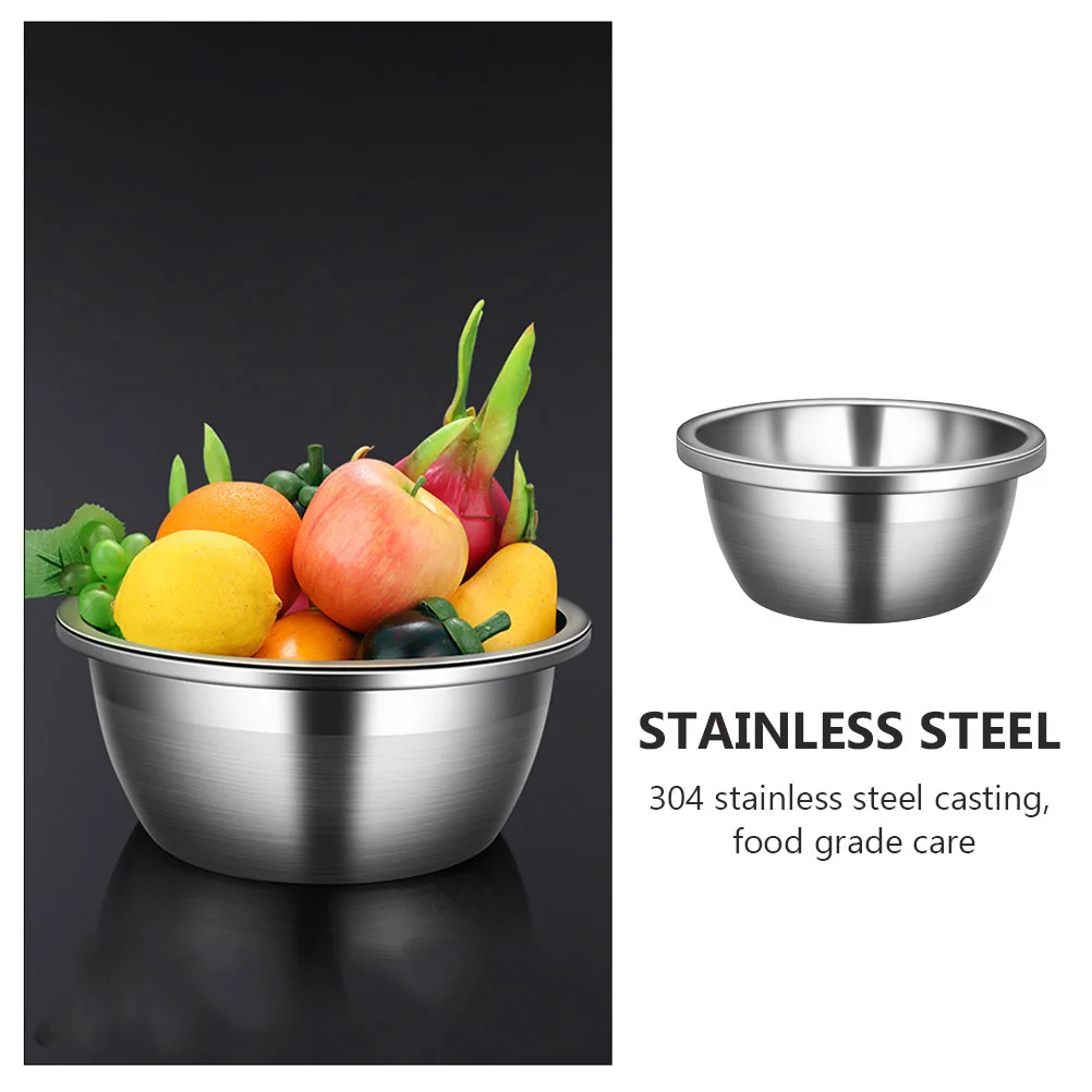 

Stainless Steel Mixing Bowls Nesting Bowls Bowl Storage Organizers Kitchen Gadget for Space Saving Storage Cooking Prepping