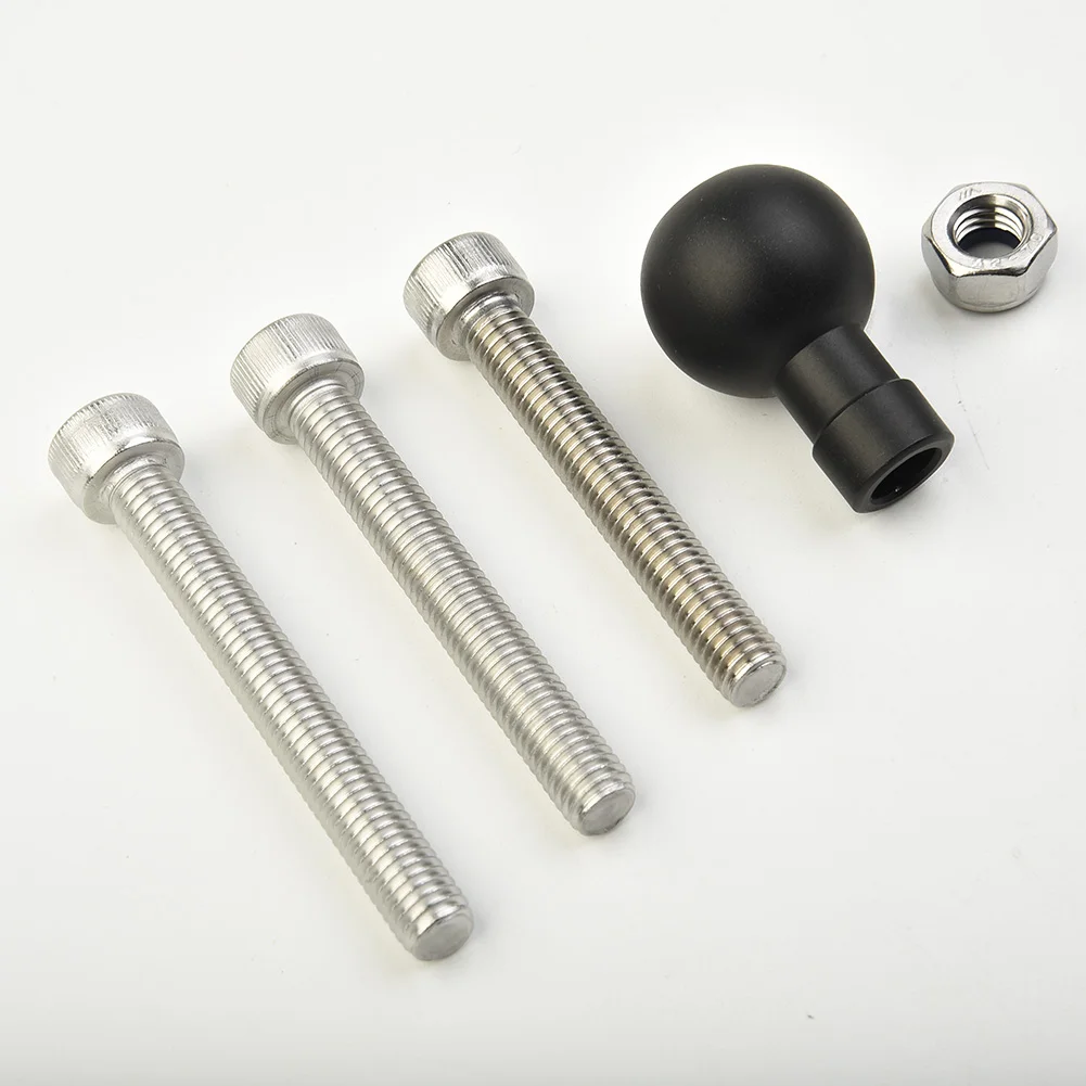 Основание зажима руля двигателя с 1-дюймовым шариком и винтом M8 для крепления