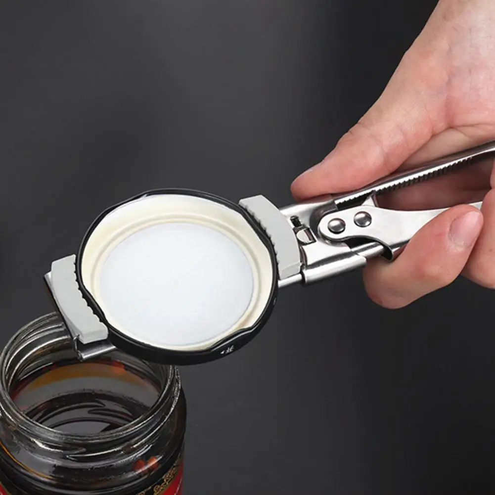 

Convenient Jar Opener Effective Stainless Steel Bottle Opener Widely Usage Can Opener Kitchen Gadgets Can Opener