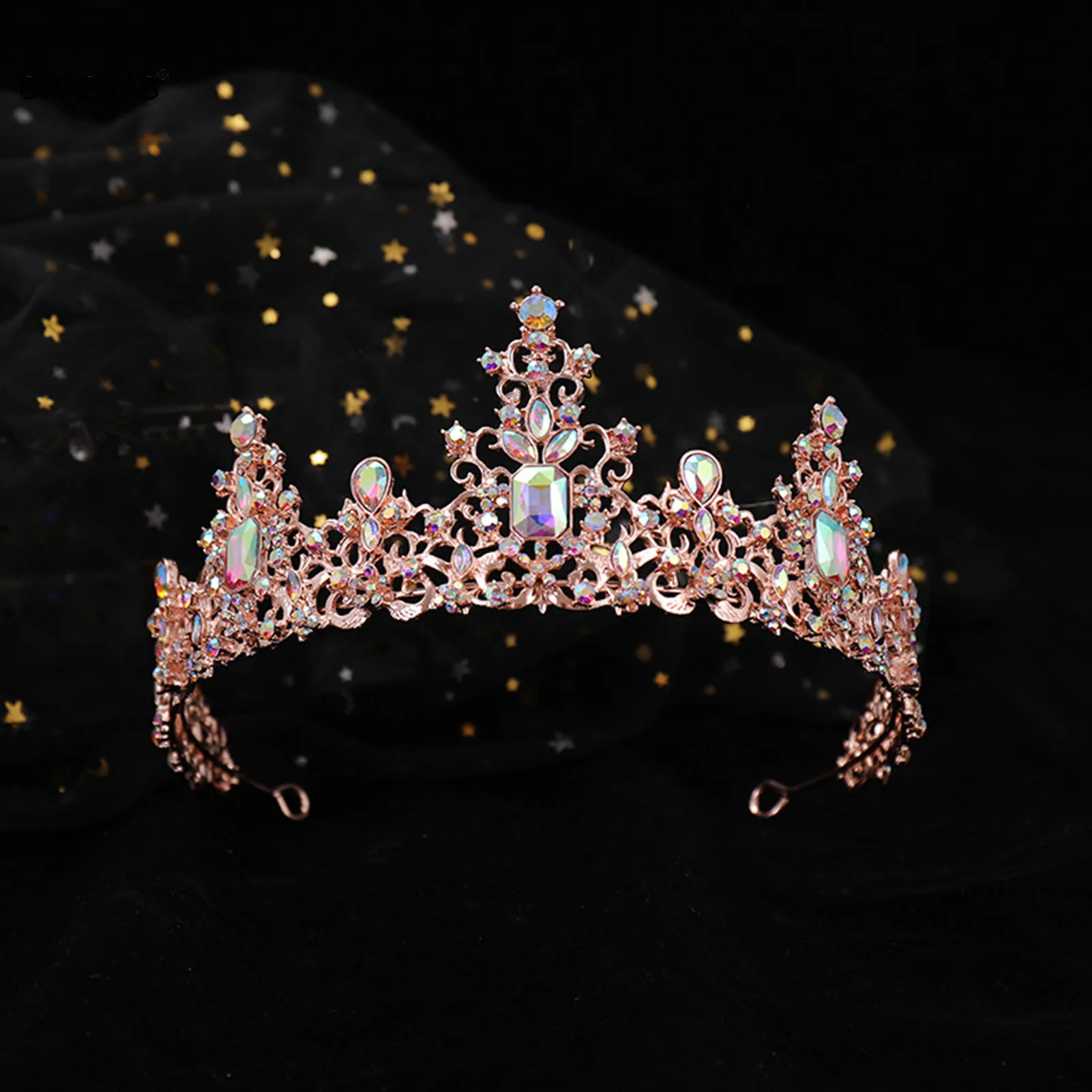 

Тиары для невесты из циркония, украшения для волос, диадемы с кристаллами для свадьбы, вечерние рождения