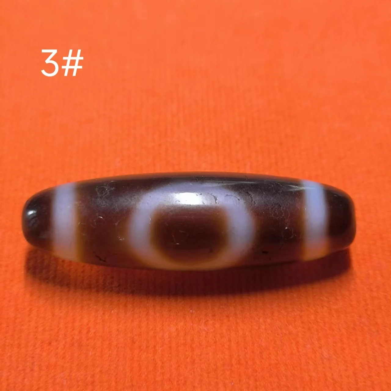 Бусины из натурального агата Dzi 1 шт./лот чёрные коричневые белые специальные