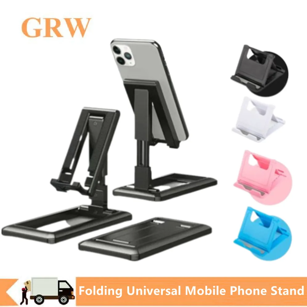 Foldable and Hoisting Mobile Phone Stand Desktop Universal Multi-Function Support Stand Telescopic Adjust For ipad iPhone Tablet