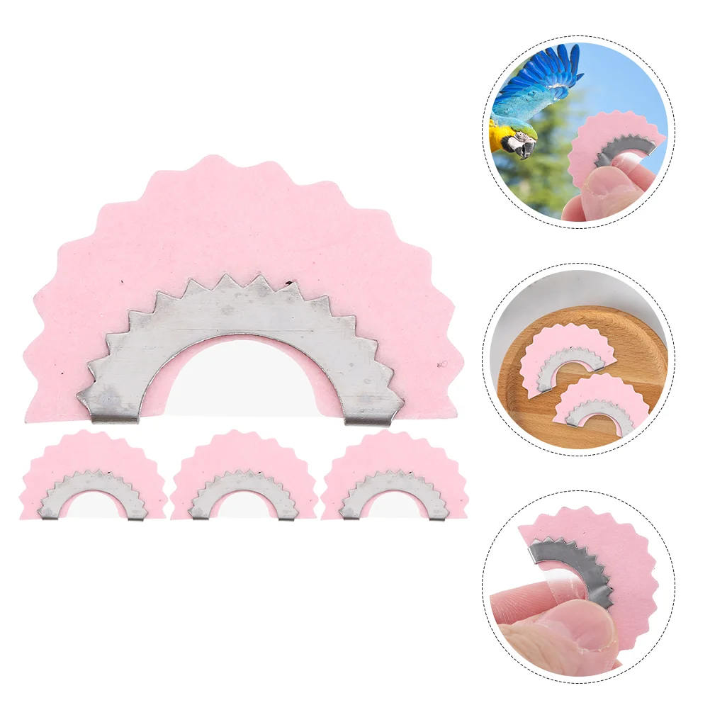 

4pcs Tongue Bird Whistles Tweeting Noisemakers Metal Whistles Funny Party Favors