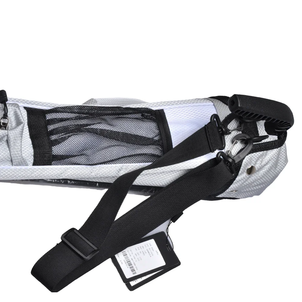 Golf Rack Bag with Shoulder Strap Rain Cover for Driving Range Fast Par 9 &amp 3 Course Men or Women