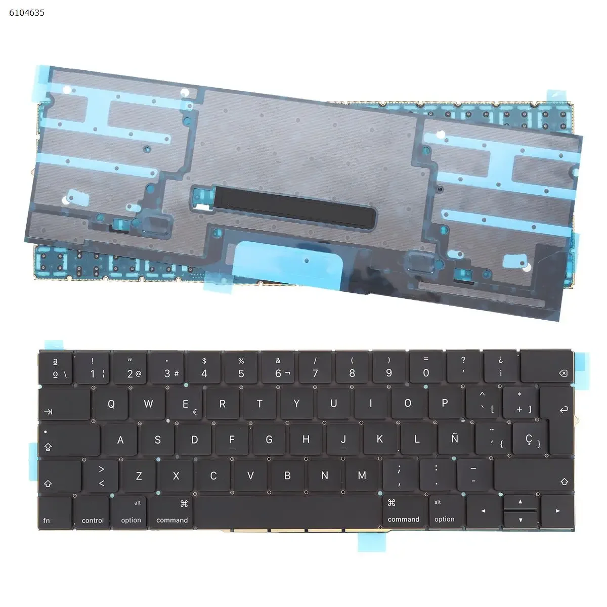 

SP Laptop Keyboard for Apple MacBook Pro A1707 15" Black With Backlit Board