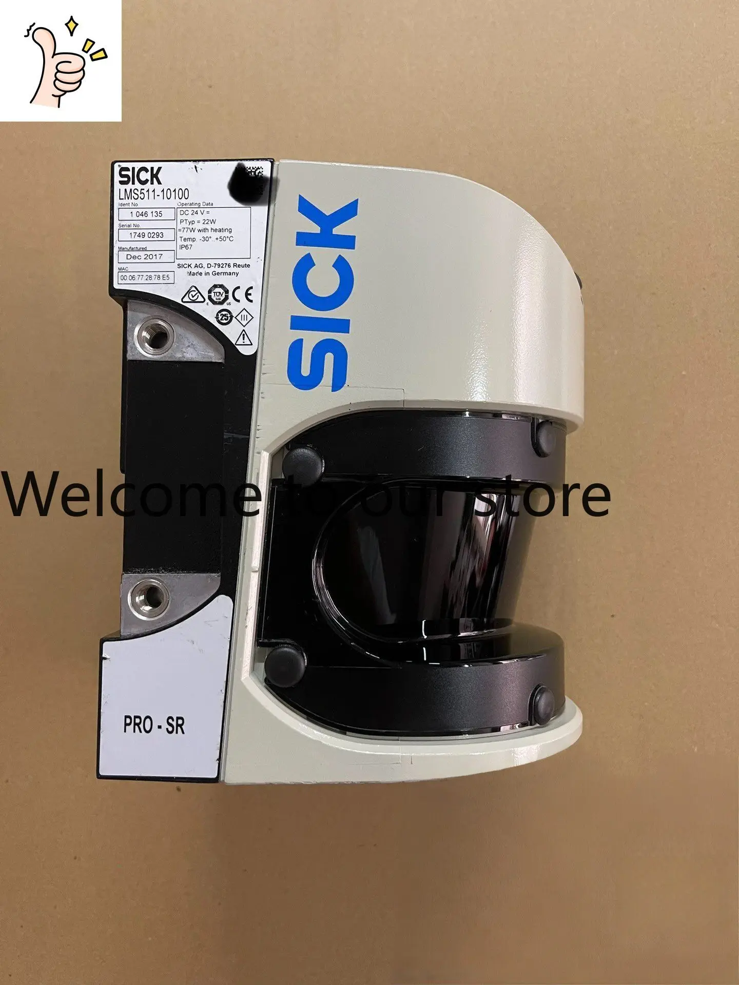 Фото SICK LMS511-10100 LiDAR, почти новый и оригинальный №1