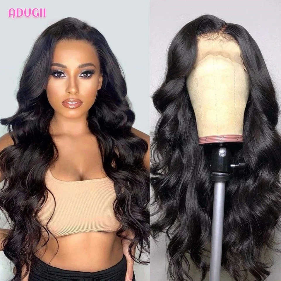 Body Wave Lace Front Wig Transparent Lace Frontal Wig Remy Brazilian Human Hair Wigs With Baby Hair Lace Front Wigs