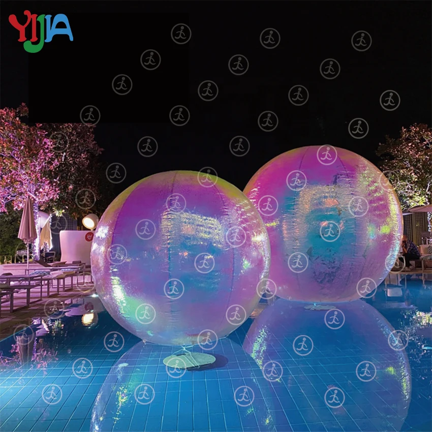 

Colorful Giant Custom PVC Christmas Large Mirror Balls Outdoor Stage Decorative Inflatable Mirror Reflective Balloons