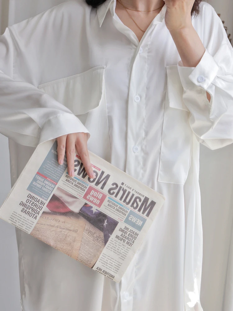 Новинка 2023 одежда для сна Женская Осенняя Пижама ночная рубашка летняя Домашняя