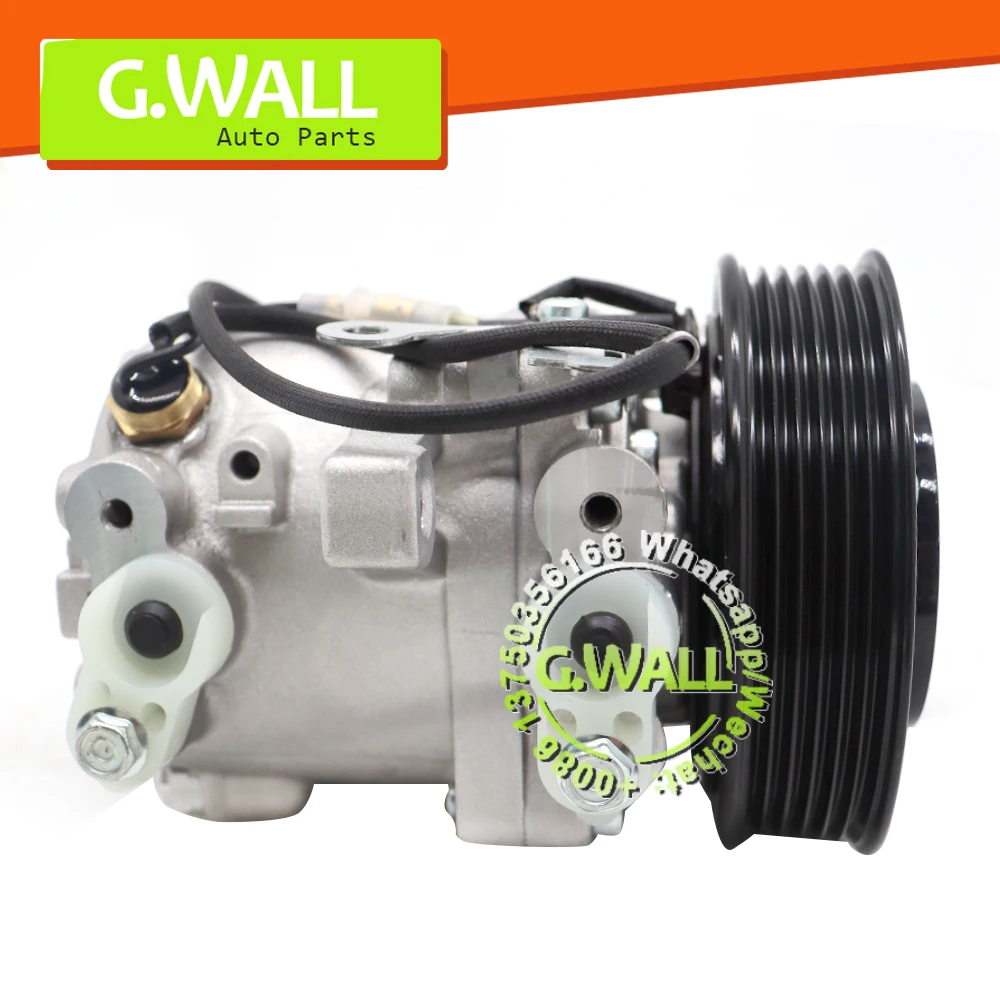 

For Kubota M126 M135 M6 Tractors SV07E A/C Compressor 447280-3050 447280-3080 4472803050 4472803080 3P999-00620 3P99900620